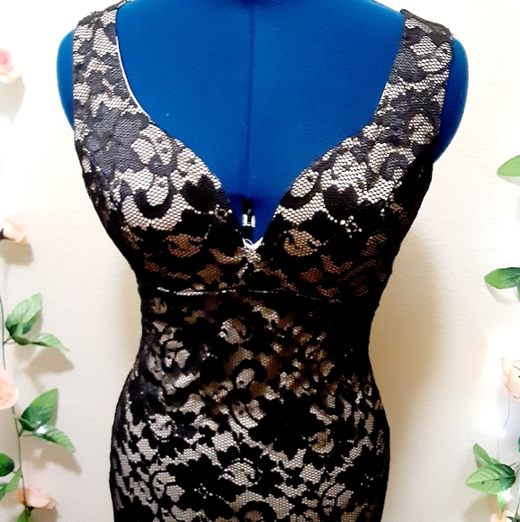 Black lace Windsor dress - Picture 5 of 6